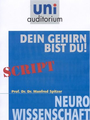 cover image of Dein Gehirn bist Du!